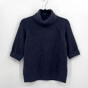 Ellen Tracy Wool Blend Purple Sweater